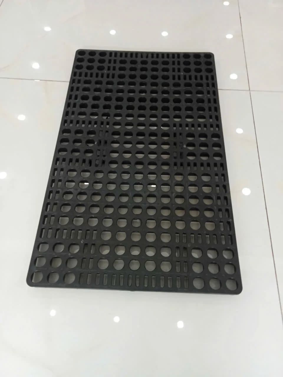 Plastic Floor Liner Pallet Without Legs, Perforated Top - Type 3-3