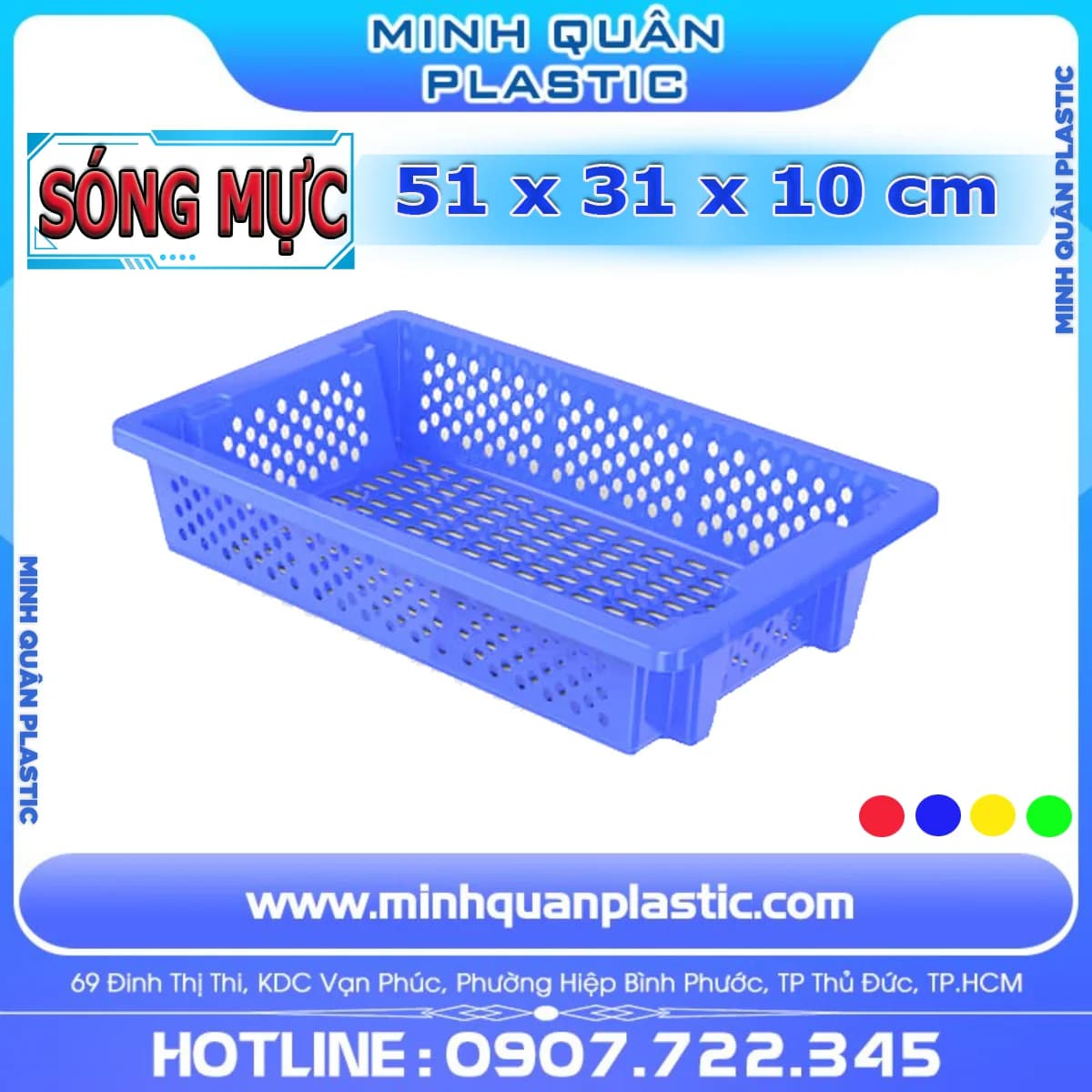 Plastic Crate for Squid-2