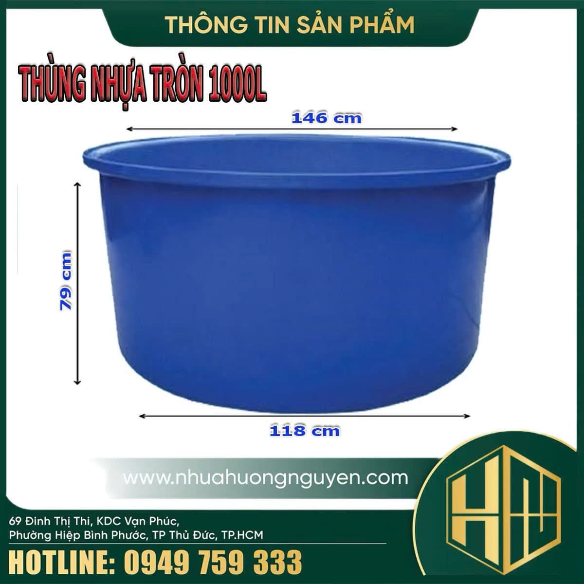 Thùng Nhựa Tròn-6