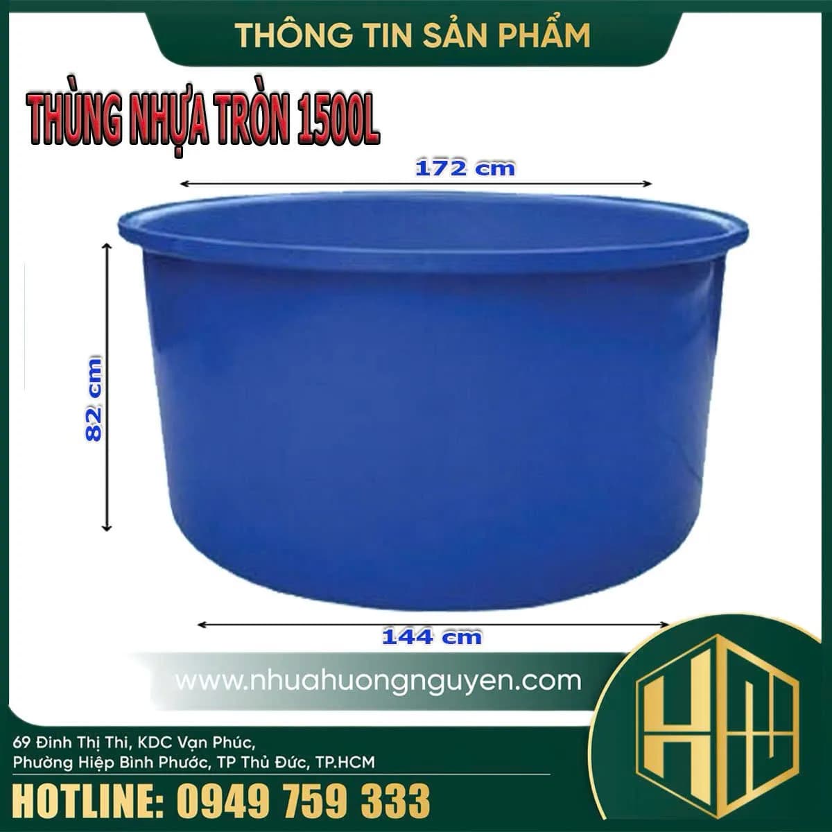 Thùng Nhựa Tròn-7