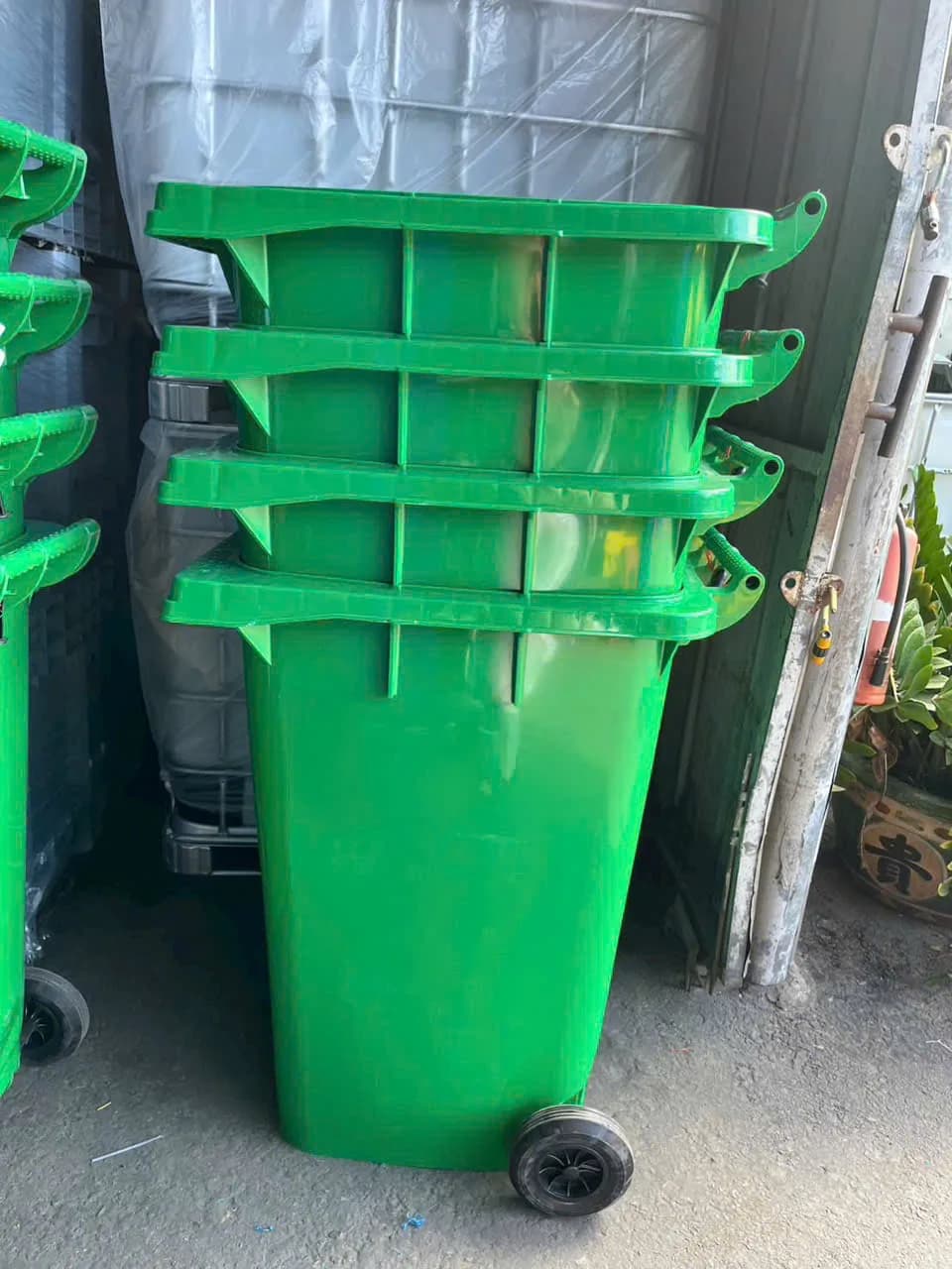 Thùng Rác Nhựa 360 Lít-3