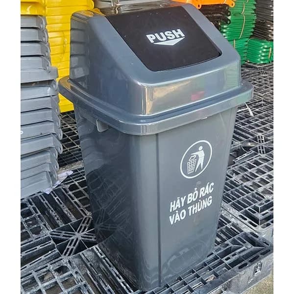 Swing Lid Waste Bin 100 Liters-2