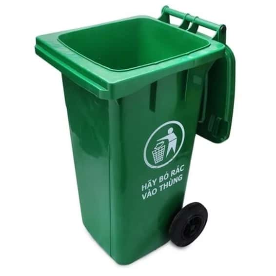 100-Liter Plastic Waste Bin