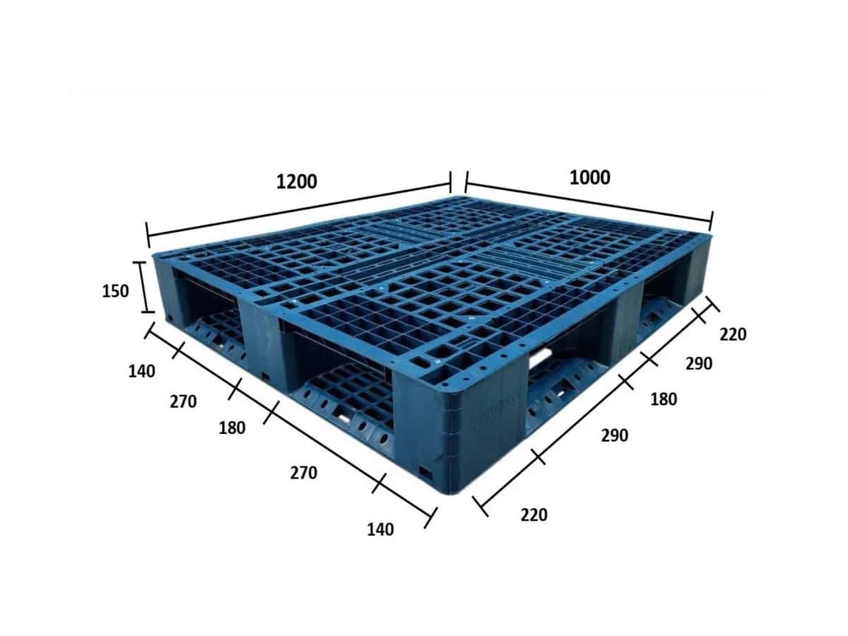 Pallet Nhựa Chữ Thập