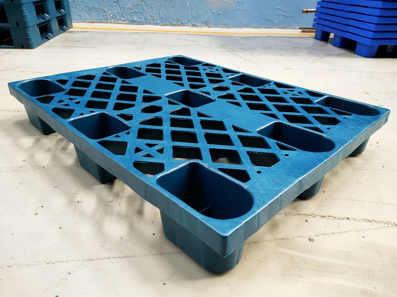 Pallet nhựa cốc 1200x1200x150 mm-2